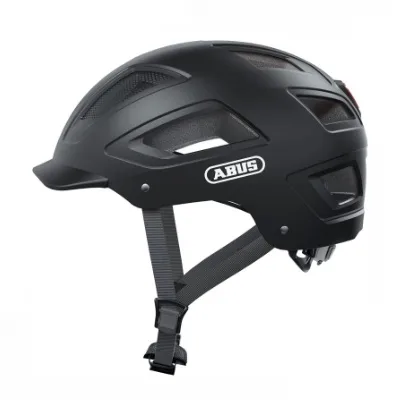 abus hyban 2.0 casco urbano con luz visera
