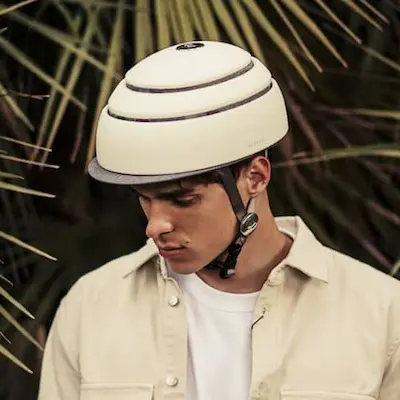 casco closca helmet classic blanco