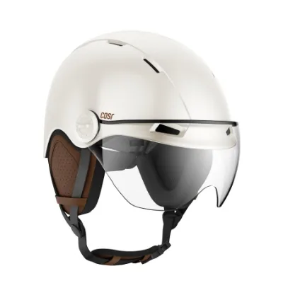 casr stile casco con visera y orejeras para patinete bici