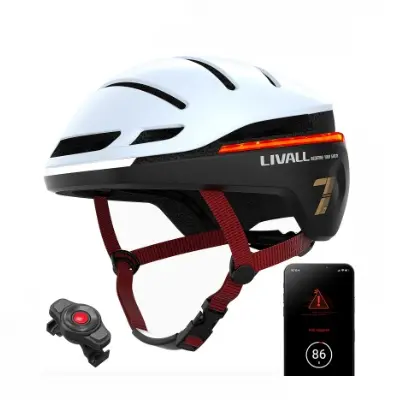 livall evo 21 casco urbano inteligente ciclismo