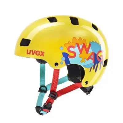 uvex kid 3 casco bicicleta amarillo para ninos