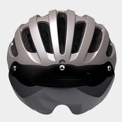 shinmax Casco Bicicleta con visera solar