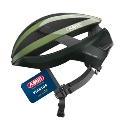 ABUS Viantor Casco de bicicleta verde